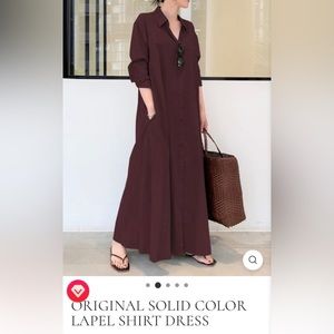 Cute button down Maxi dress